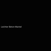 Leichter Beton-Mantel