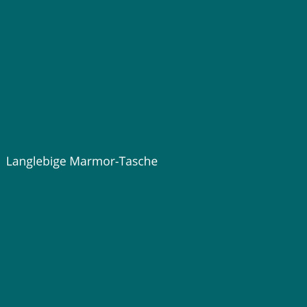 Langlebige Marmor-Tasche